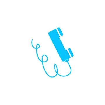 Phone icon flat. Stock Illustration