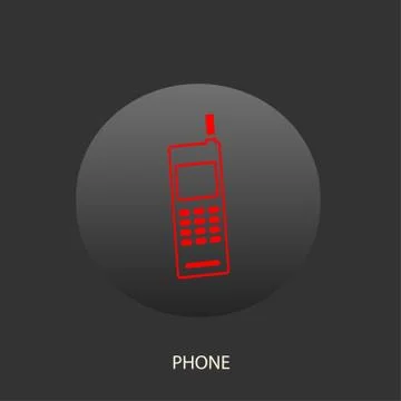 Phone icon Stock Illustration