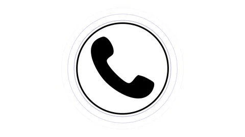 Phone icon motion graphic animation loop. Vidéo 331898875