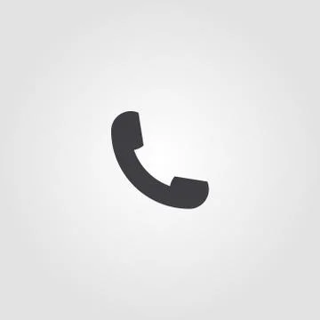 Phone icon. Simple element illustration. Phone pixel perfect icon design from ui Stock Illustration