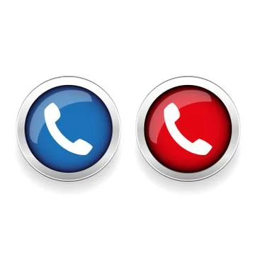 Phone icon vector button Illustrazione stock