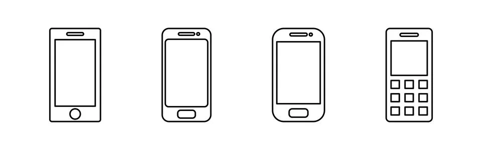 Phone icon vector. Call icon vector. telephone symbol Illustrazione stock