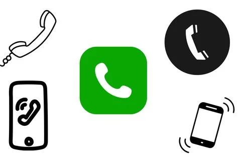 Phone icon vector. Call icon vector. mobile phone smartphone device gadget... Stock Illustration