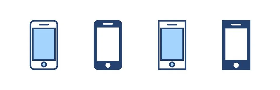 Phone icon vector. Call sign and symbol. telephone symbol Stock Illustration