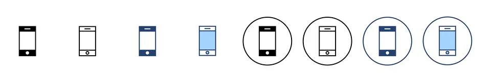 Phone icon vector. Call sign and symbol. telephone symbol Stock Illustration