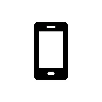 Phone icon vector. Call sign and symbol. telephone symbol Stock Illustration