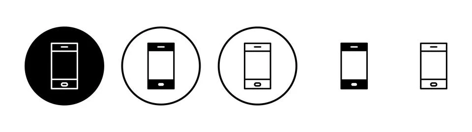 Phone icon vector. Call sign and symbol. telephone symbol Stock Illustration