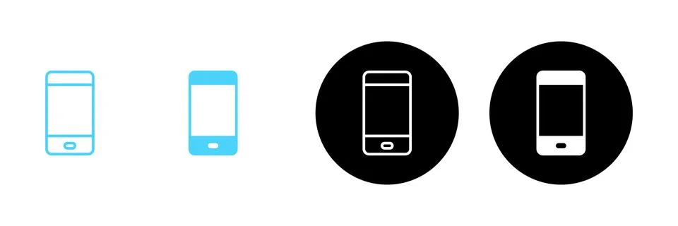 Phone icon vector. Call sign and symbol. telephone symbol Stock Illustration