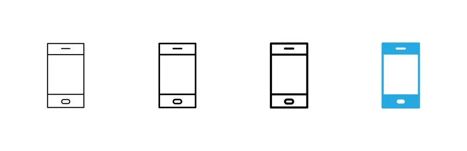 Phone icon vector. Call sign and symbol. telephone symbol Stock Illustration