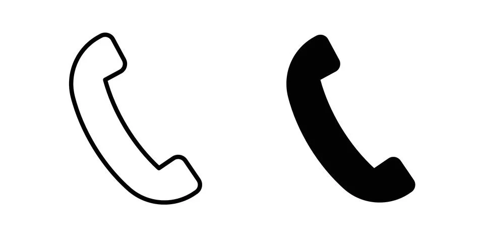 Phone icon vector editable eps10 Illustrazione stock