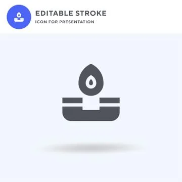 Phone icon vector, filled flat sign, solid pictogram isolated on white, logo  Stock Illustration