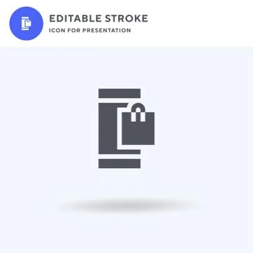 Phone icon vector, filled flat sign, solid pictogram isolated on white, logo 스톡 일러스트