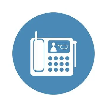 Phone Icon Vector flat design style Stock Illustration