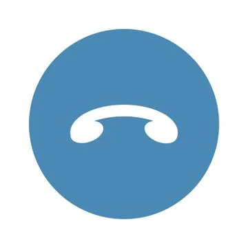 Phone Icon Vector flat design style Stock Illustration