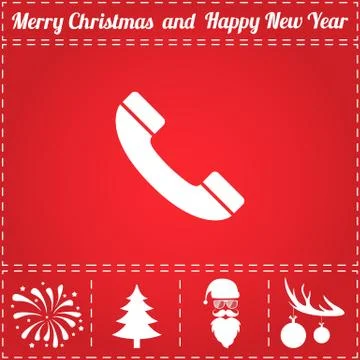 Phone Icon Vector Stock Illustration