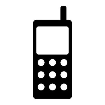 Phone icon vector Stock Illustration