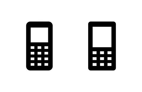 Phone icon vector illustration. Call sign and symbol. telephone symbol Stock Illustration