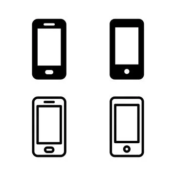 Phone icon vector illustration. Call sign and symbol. telephone symbol Stock Illustration