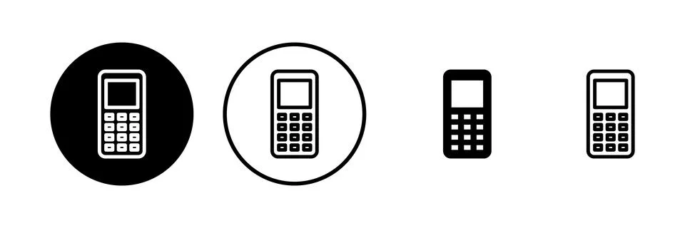 Phone icon vector illustration. Call sign and symbol. telephone symbol Stock Illustration