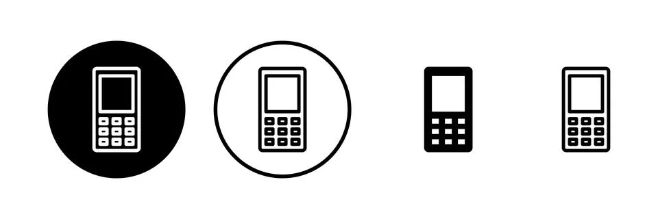 Phone icon vector illustration. Call sign and symbol. telephone symbol Stock Illustration