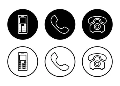 Phone icon vector isolated on white background. Phone vector icon. Mobile p.. Stock Illustration