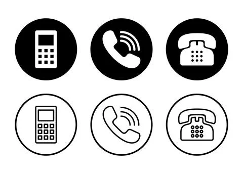 Phone icon vector isolated on white background. Phone vector icon. Mobile p.. Stock Illustration