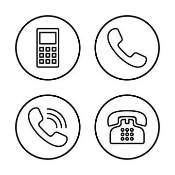 Phone icon vector isolated on white background. Phone vector icon. Mobile p.. Illustrazione stock