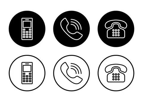 Phone icon vector isolated on white background. Phone vector icon. Mobile p.. Stock Illustration