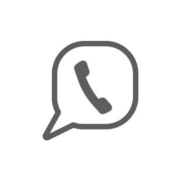 Phone Icon Vector Logo Template. Phone Icon Vector Logo Template Stock Illustration