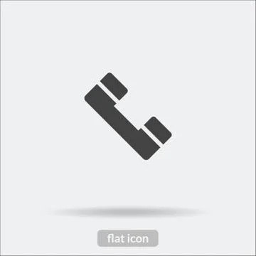 Phone icon, Vector is type EPS10 Stock Illustration