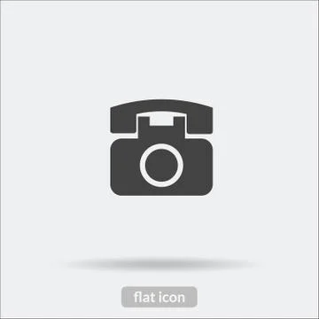 Phone icon, Vector is type EPS10 Stock Illustration