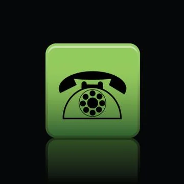 Phone icon web Stock Illustration