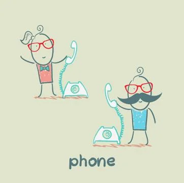 Phone Stock Illustration