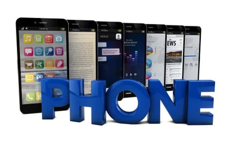Phone Stock Illustration
