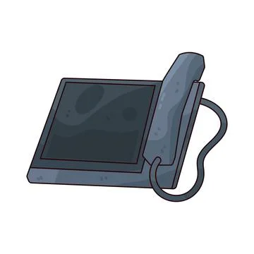 Phone illustration Stock Illustration
