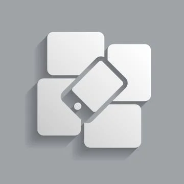 Phone infographic Stock Illustration