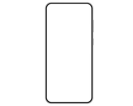A phone iphone in a transparent background in vector format Illustrazione stock
