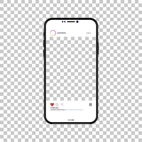 Phone on a isolated background. Vector illustration. realistic design Stock Illustration