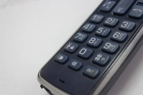 Phone keyboard Foto stock