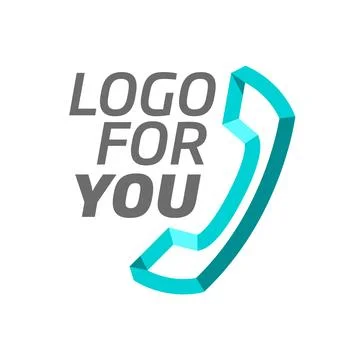 Phone logo vector illustration Stock Illustration