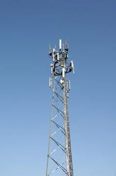 Phone mast Stock Photos