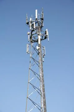 Phone mast Stock Photos