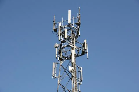 Phone mast Stock Photos