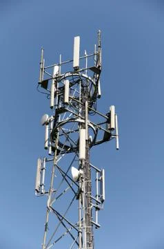 Phone mast Stock Photos