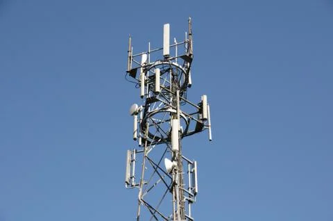 Phone mast Stock Photos