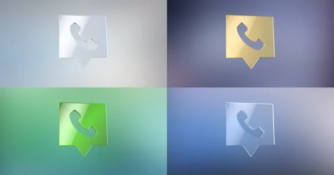 Phone Message 3d Icon 4K Stock Footage 66516896