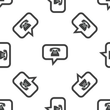 Phone message pattern Illustrazione stock