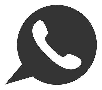 Phone Message - Raster Icon Illustration Stock Illustration