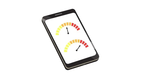 Phone metering Stock Footage 75751654