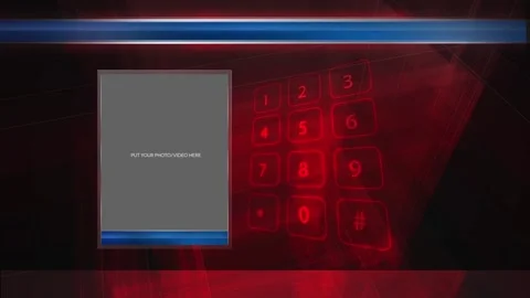 On the phone news screen background Stock Footage 311799662
